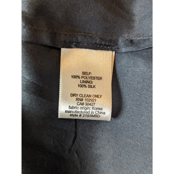 Development by Erica Davies Studded /beaded Tank Racerback 100% silk lined top - Picture 9 of 11